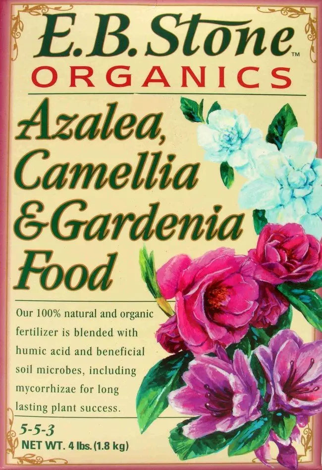Azalea, Gardenia, and Camellia Food E B Stone – Heron's Head Nursery