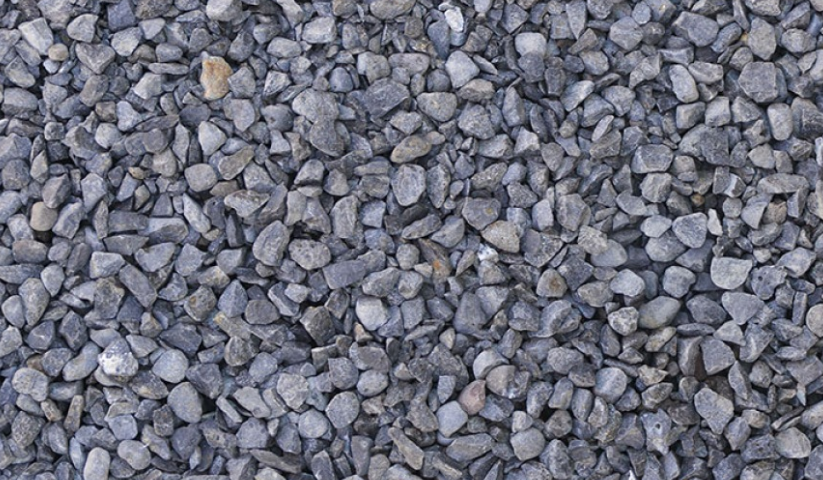 Black basalt 3/8” coarse gravel